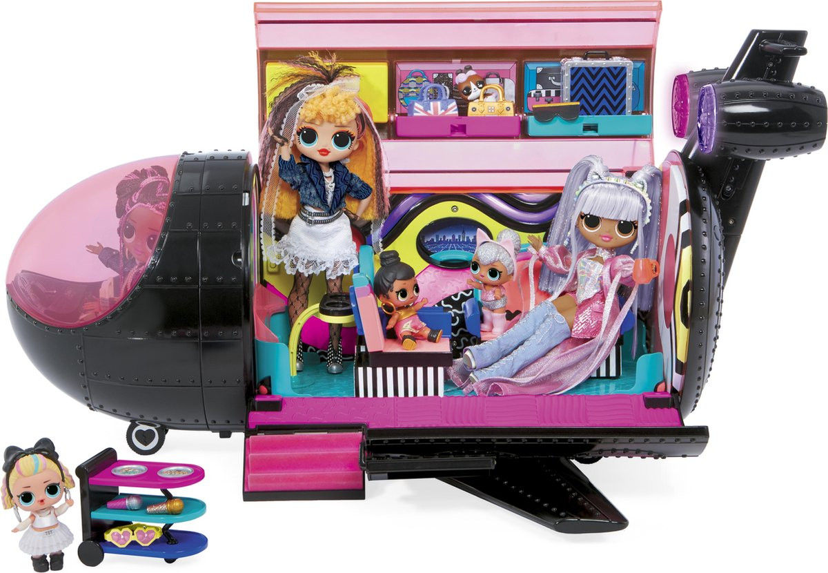 L.O.L. Surprise! OMG Remix Vliegtuig 4-in-1