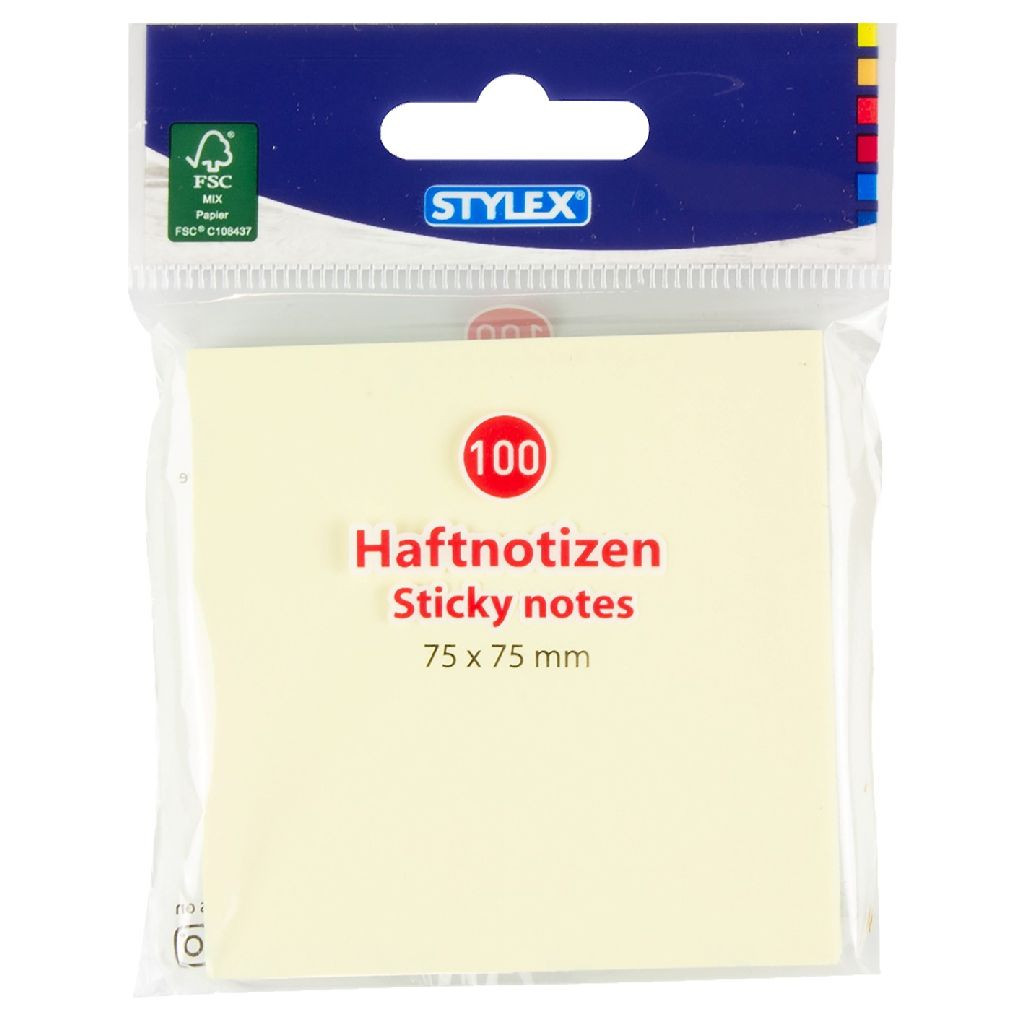 Stylex Memo's - Zelfklevend - 75 x 75 mm