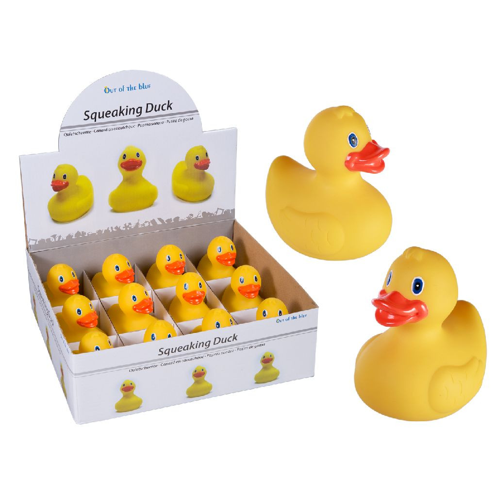 Badeend - Geel - 8 cm - Prijs per Stuk