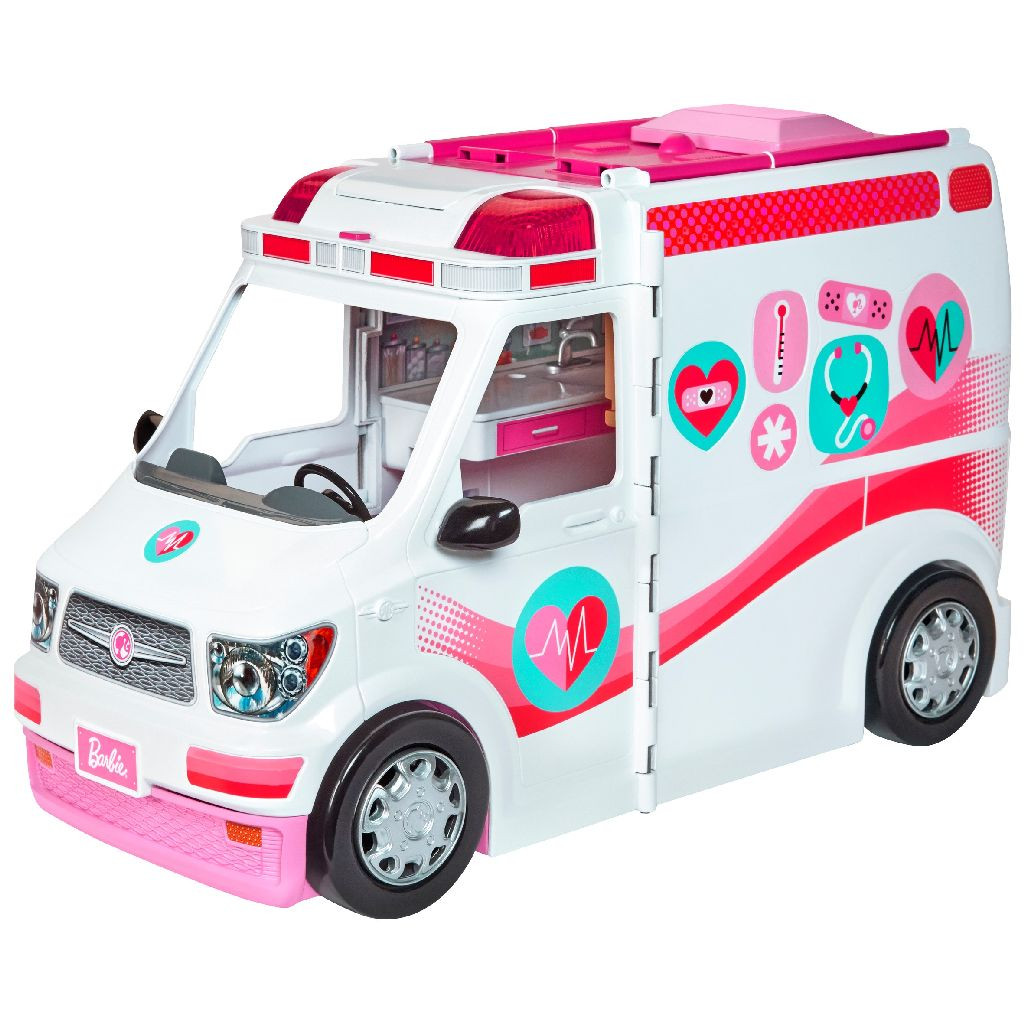 Barbie Ambulance - Poppenvoertuig