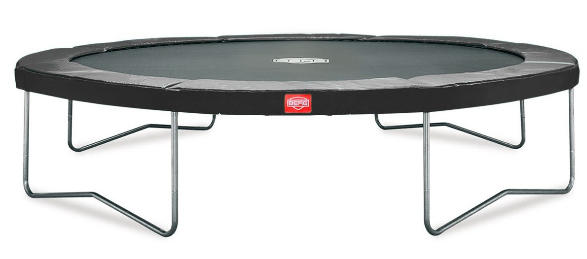 BERG Trampoline Favorit - Regular - 430 cm - zonder veiligheidsnet - Antraciet Grijs