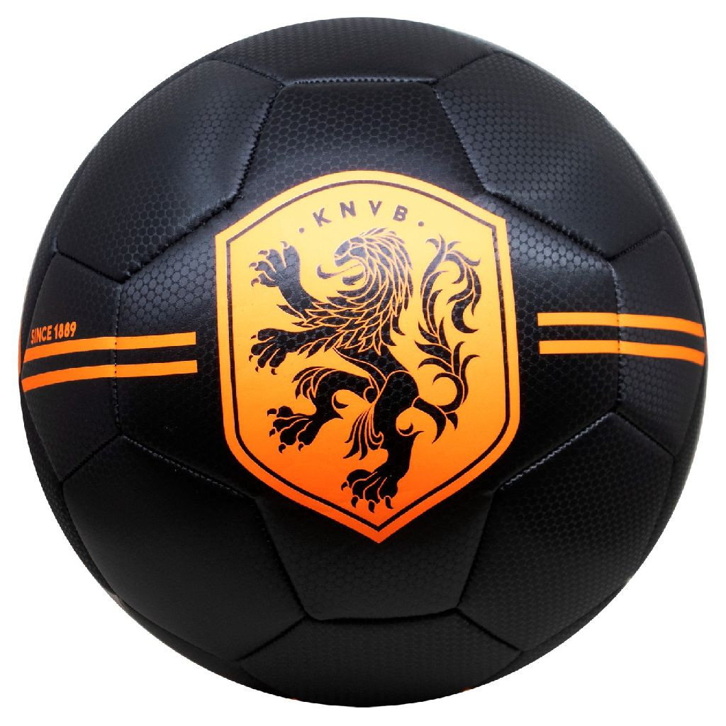 KNVB Voetbal - Zwart Carbon - Maat 5