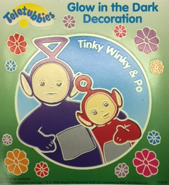 Teletubbies Sticker - Glow in the Dark