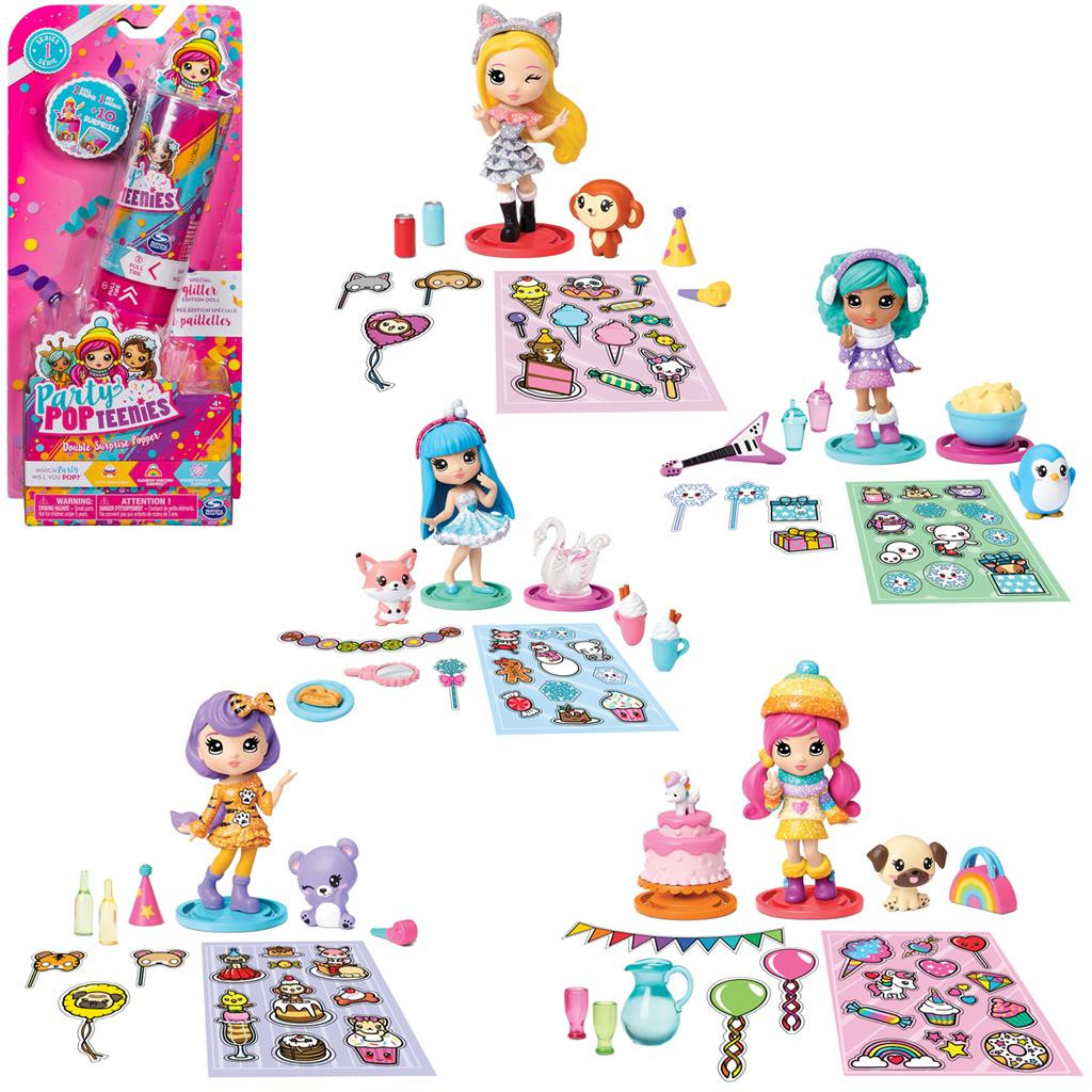 Party Pop Teenies Surprise Double - Prijs per Stuk