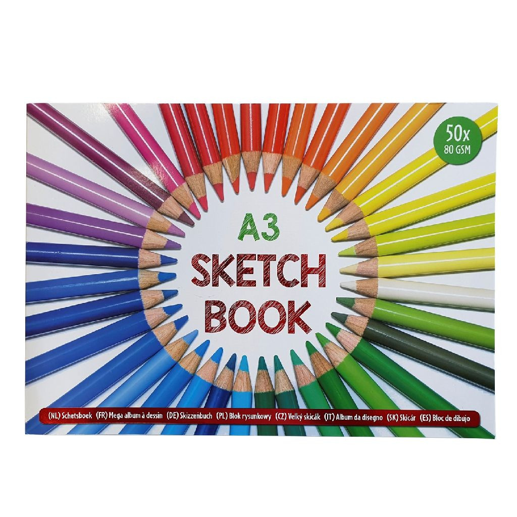 Schetsboek A3 - 50 vel