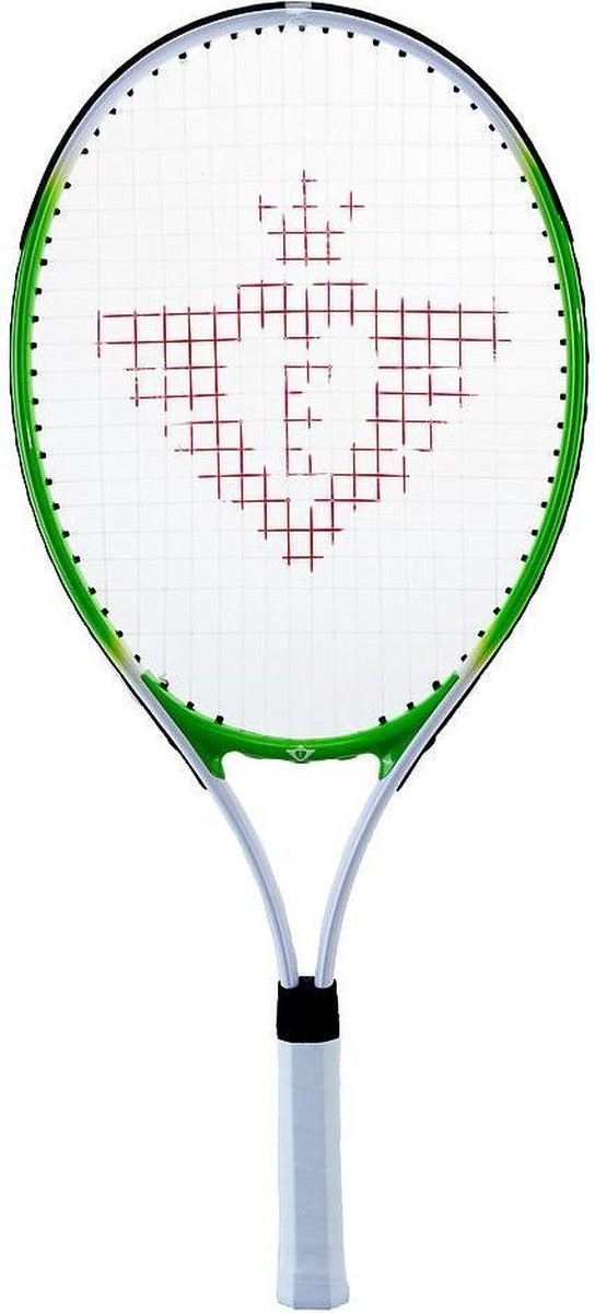Tennisracket - 25 Inch - met 2 Tennisballen - Groen