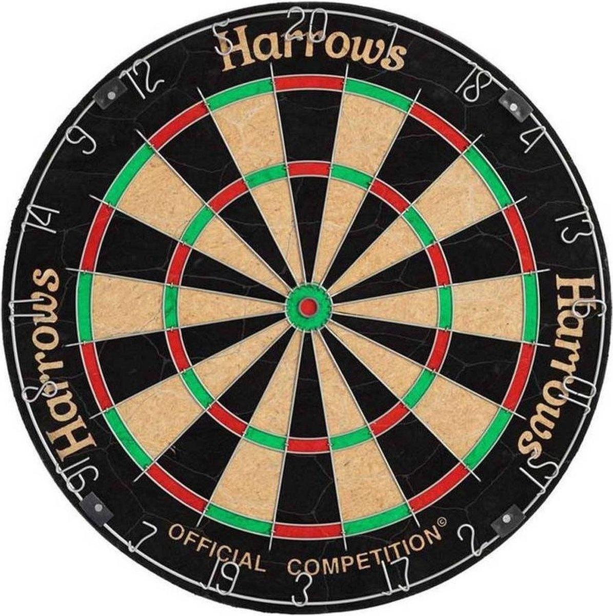 Harrows Official Competition Bristle Dartbord