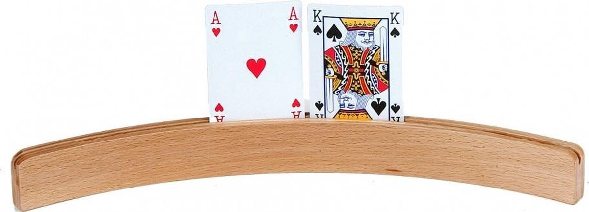Longfield Games Kaartenhouder - 50 cm - Hout