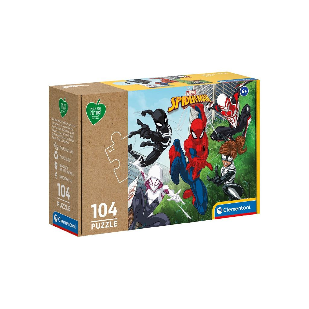 Clementoni Marvel Spider-Man Puzzel - Kinderpuzzel - 104 Stukjes