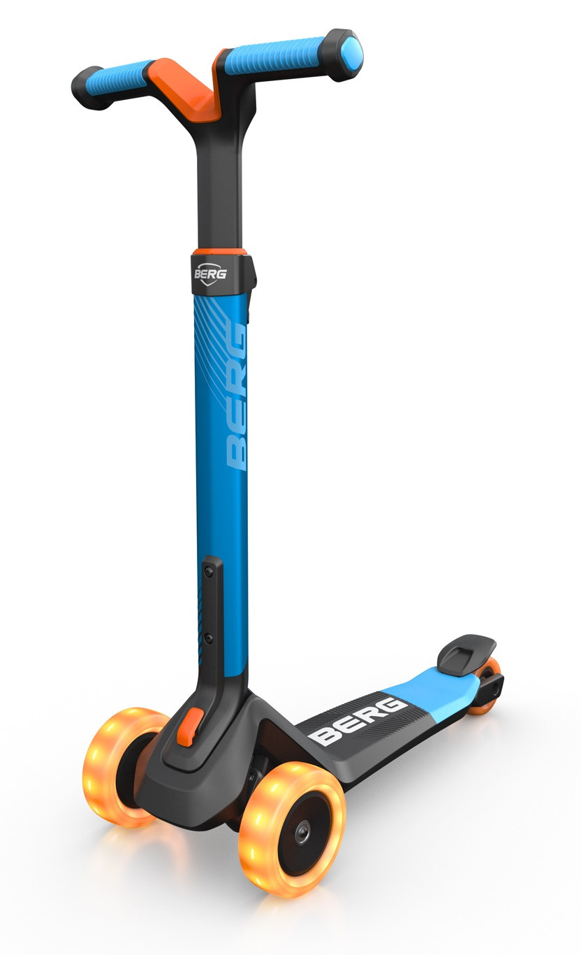 BERG Nexo Kinderstep met LED Wielen - Opvouwbaar - Blauw