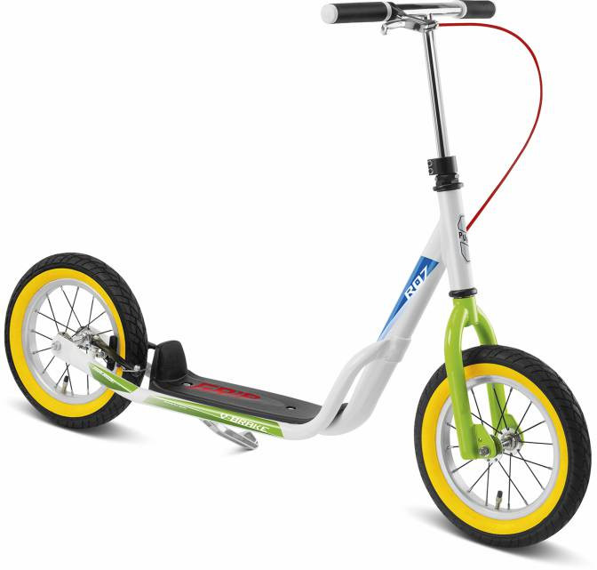 PUKY 5419 R 07L - Wit / Kiwi Groen - Autoped Step