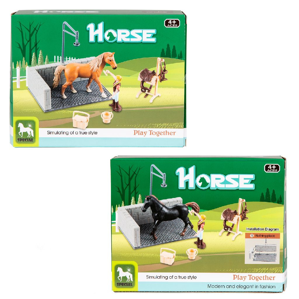 Paarden Wasbox - Speelset