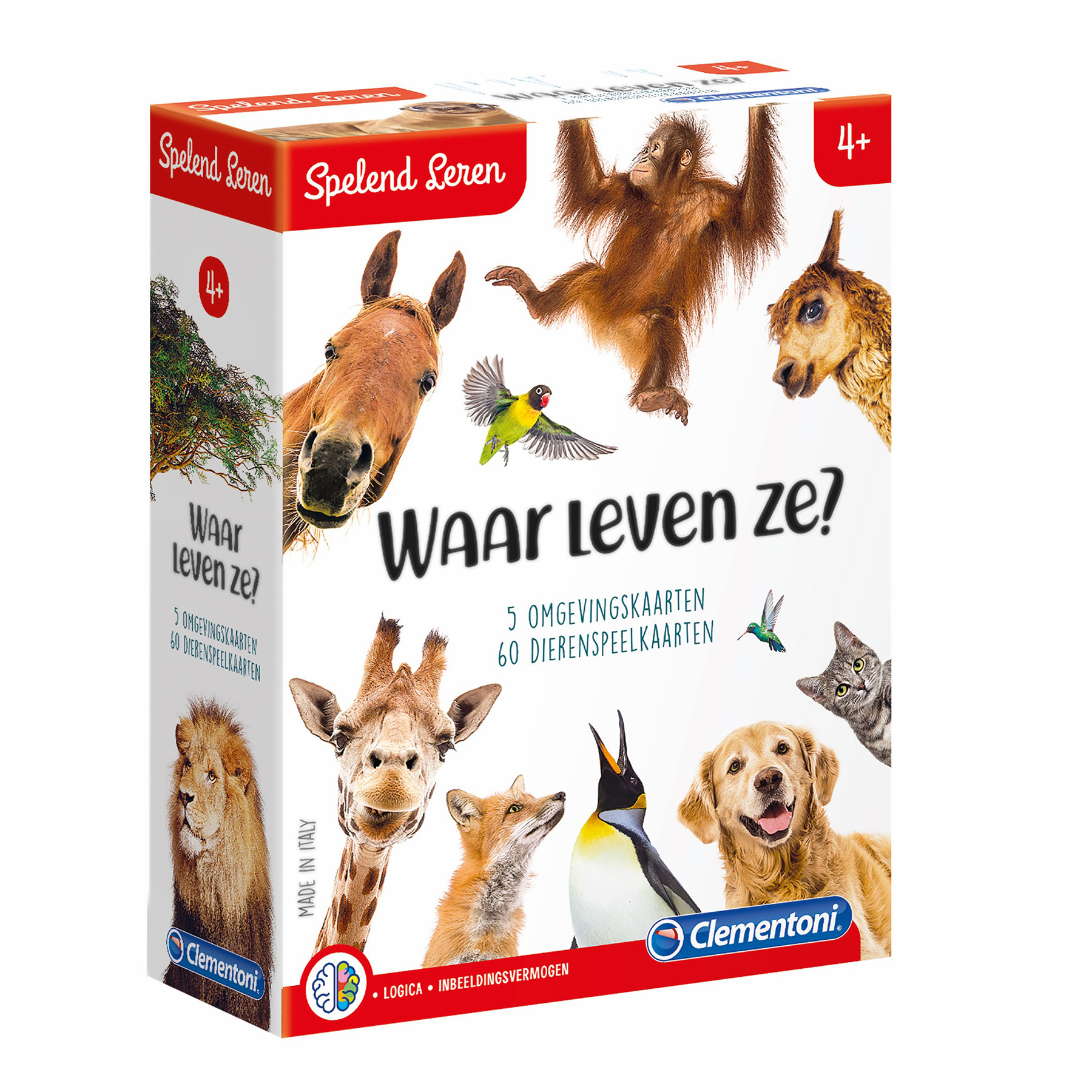 Clementoni Leerspel - Dieren Bingo - Educatief spel