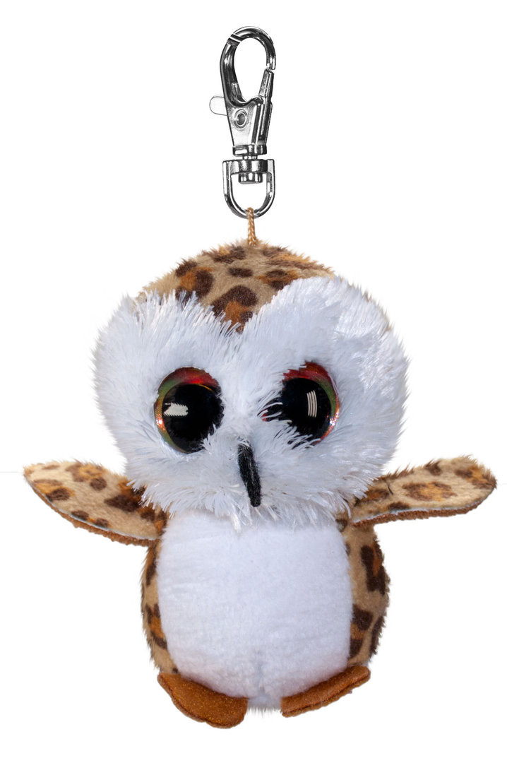 Lumo Stars Knuffeldier Lumo Owl Uggla met clip - Mini - 8,5cm