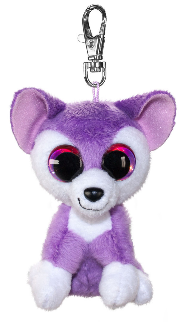 Lumo Stars Knuffeldier Lumo Wolf Susi met clip - Mini - 8,5cm