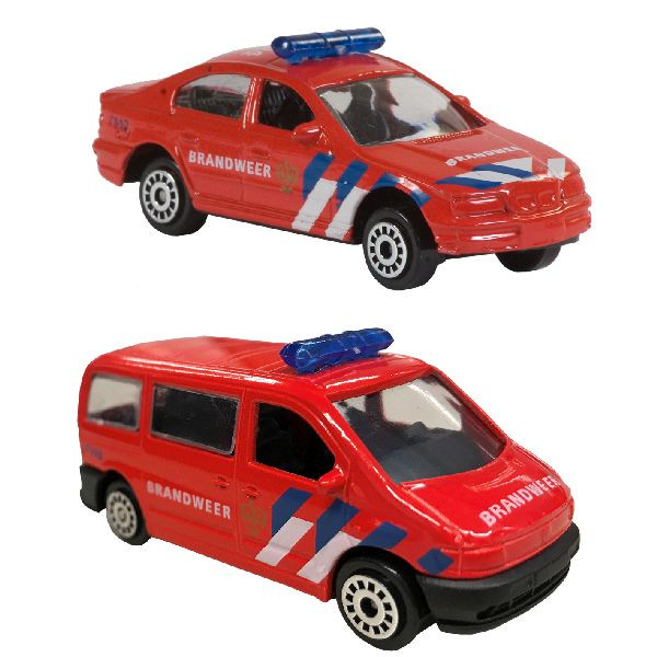 112 Brandweer Speelgoedauto Set 2-Delig