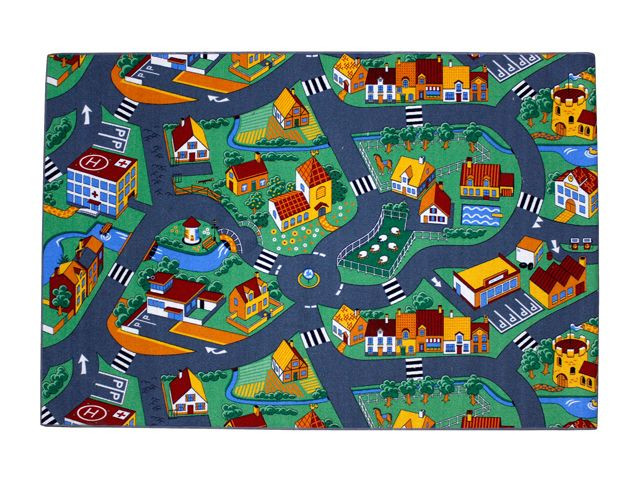 Village Stratentapijt - Speelkleed - 140 x 200 cm