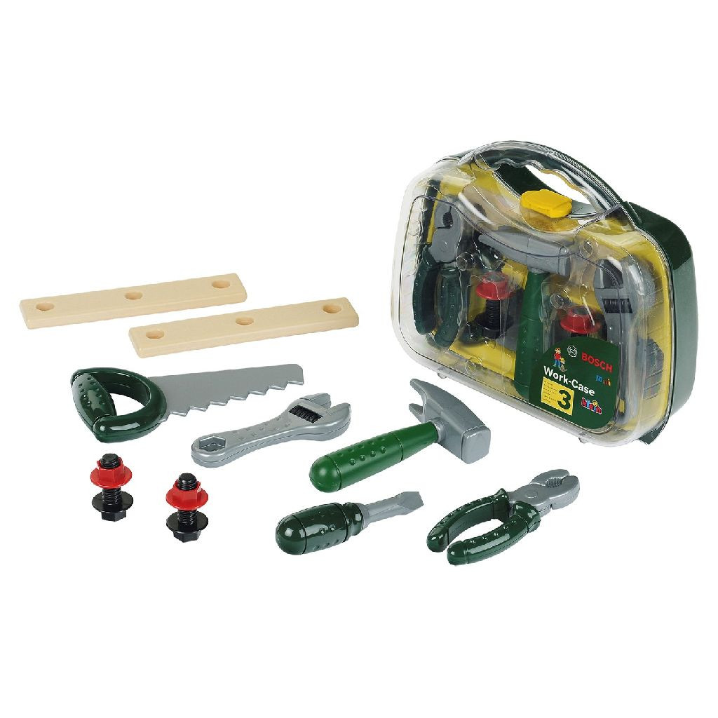 Bosch Gereedschapskoffer met Accessoires - Speelgoed Gereedschap