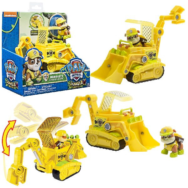 Paw Patrol Jungle Voertuig - Rubble