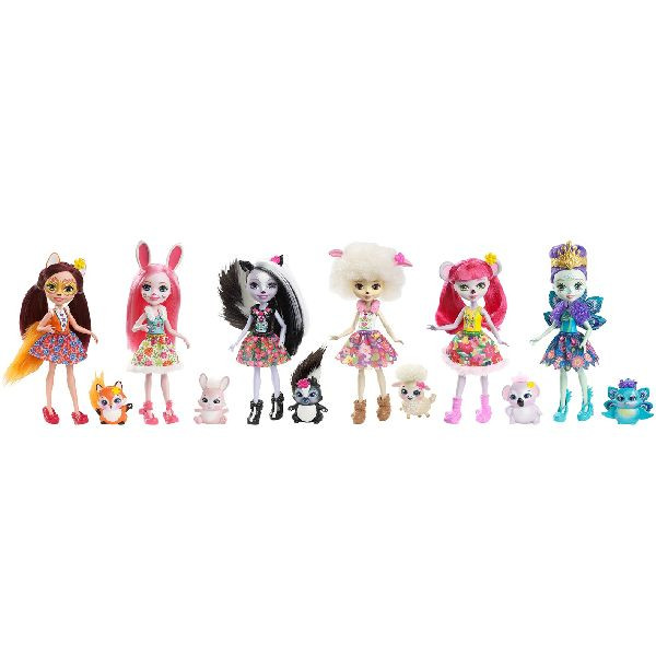 Mattel Enchantimals Pop en Dier - Assortiment - Prijs per stuk