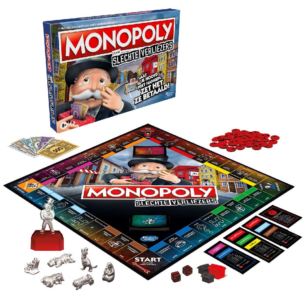 Monopoly Slechte Verliezers - Bordspel