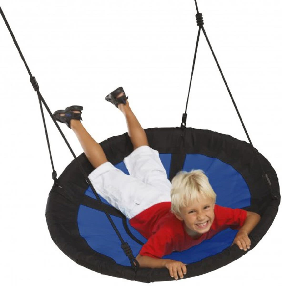 KBT nestschommel blauw/zwart
