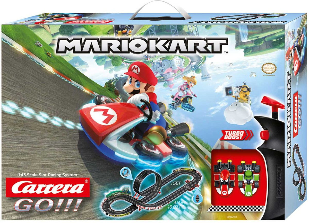 Carrera GO!!! Nintendo Mario Kart Mario & Luigi - Racebaan
