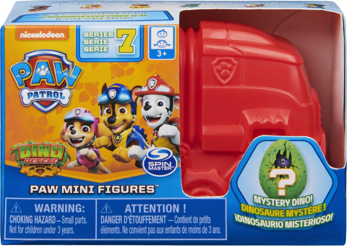 PAW Patrol Dino Rescue Mini Speelfiguur - Prijs per Stuk