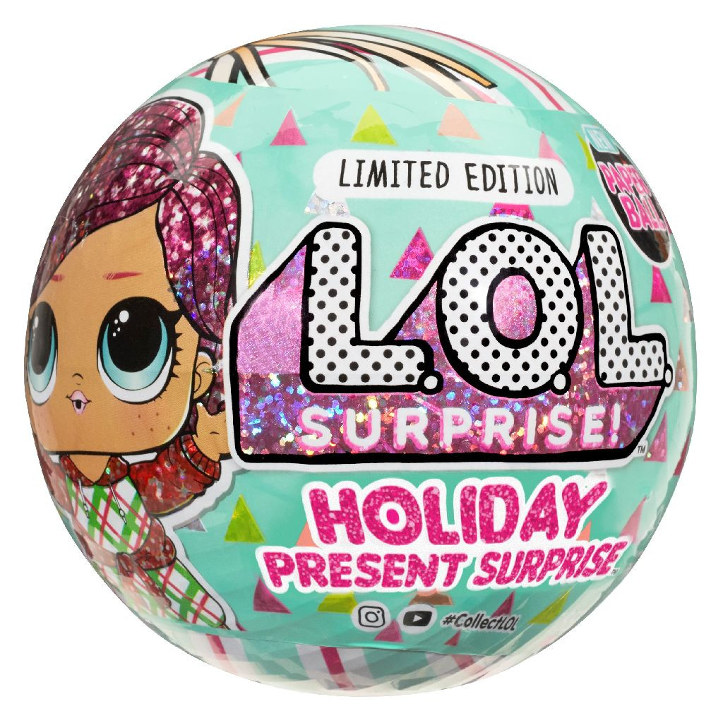 L.O.L. Surprise! Holiday Present Surprise Bal Prezzie - Minipop