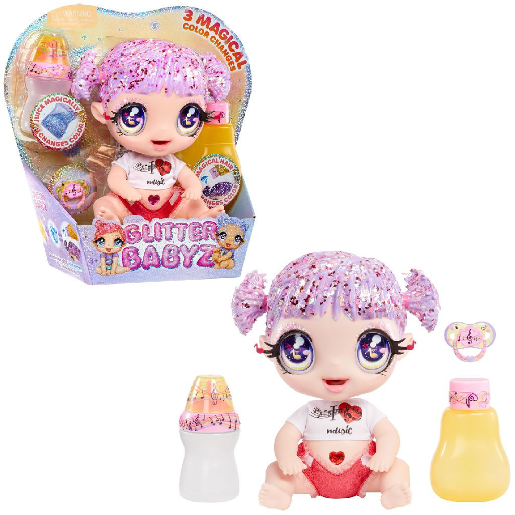 Glitter Babyz Doll Melody Highnote - Babypop