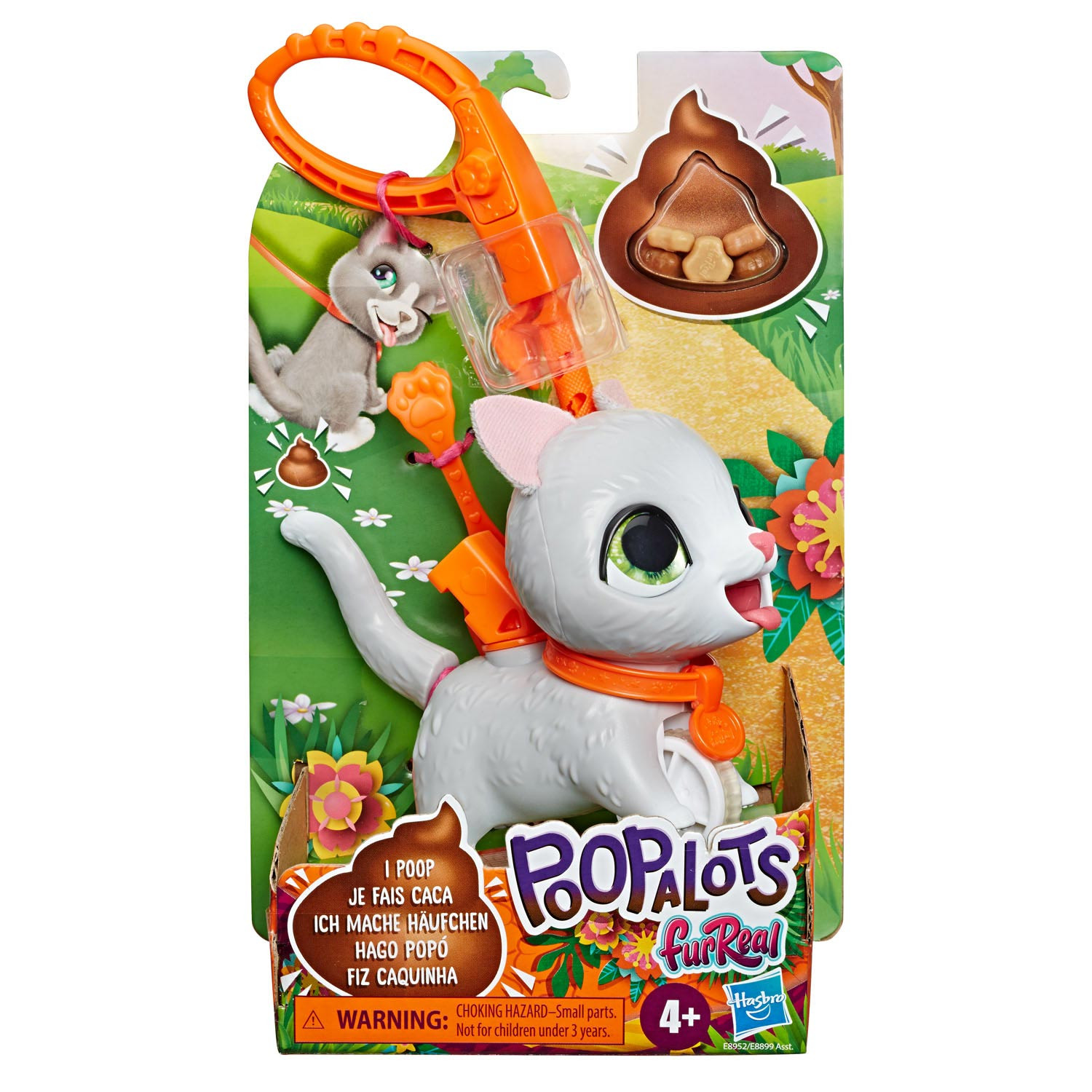 FurReal Poopalots Lil Wags - Kat - Grijs