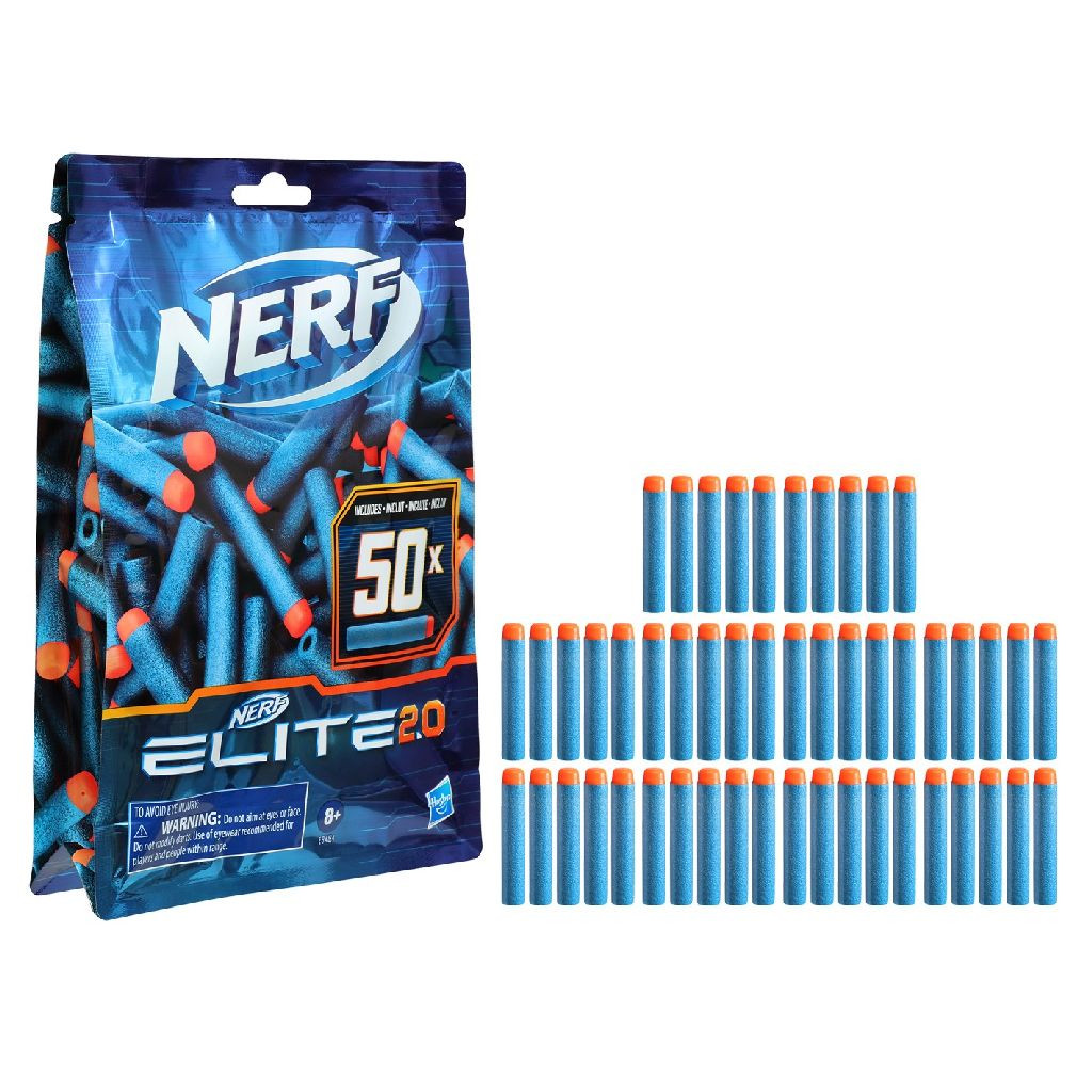 NERF Elite 2.0 Dart Refill - 50 Stuks