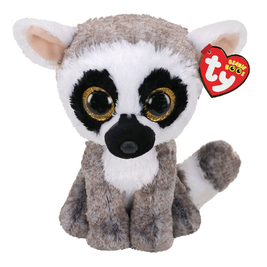 Ty Beanie Buddy - Linus Lemur - 24 cm - Knuffel