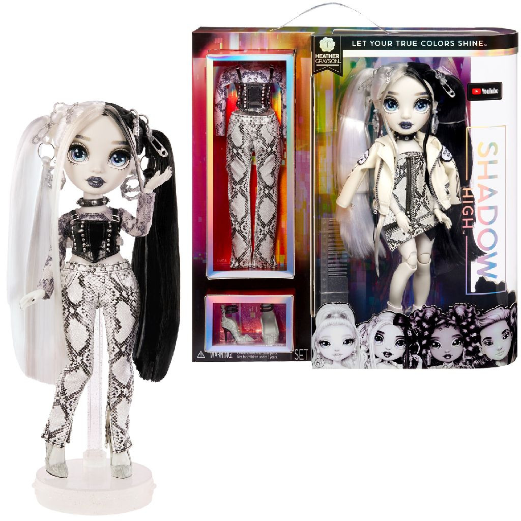 Rainbow High Shadow High Doll Heather Grayson - Modepop