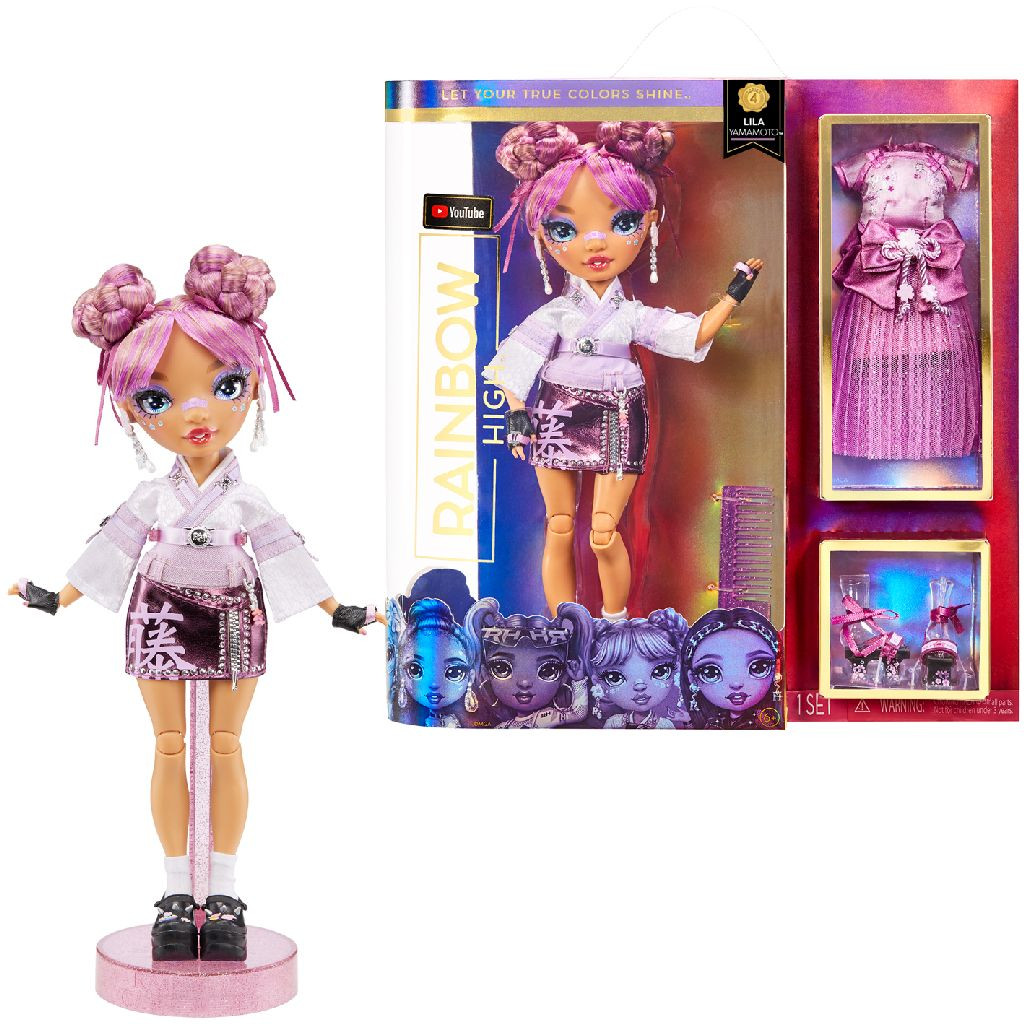 Rainbow High Core Fashion Doll Lila Yamamoto - Modepop