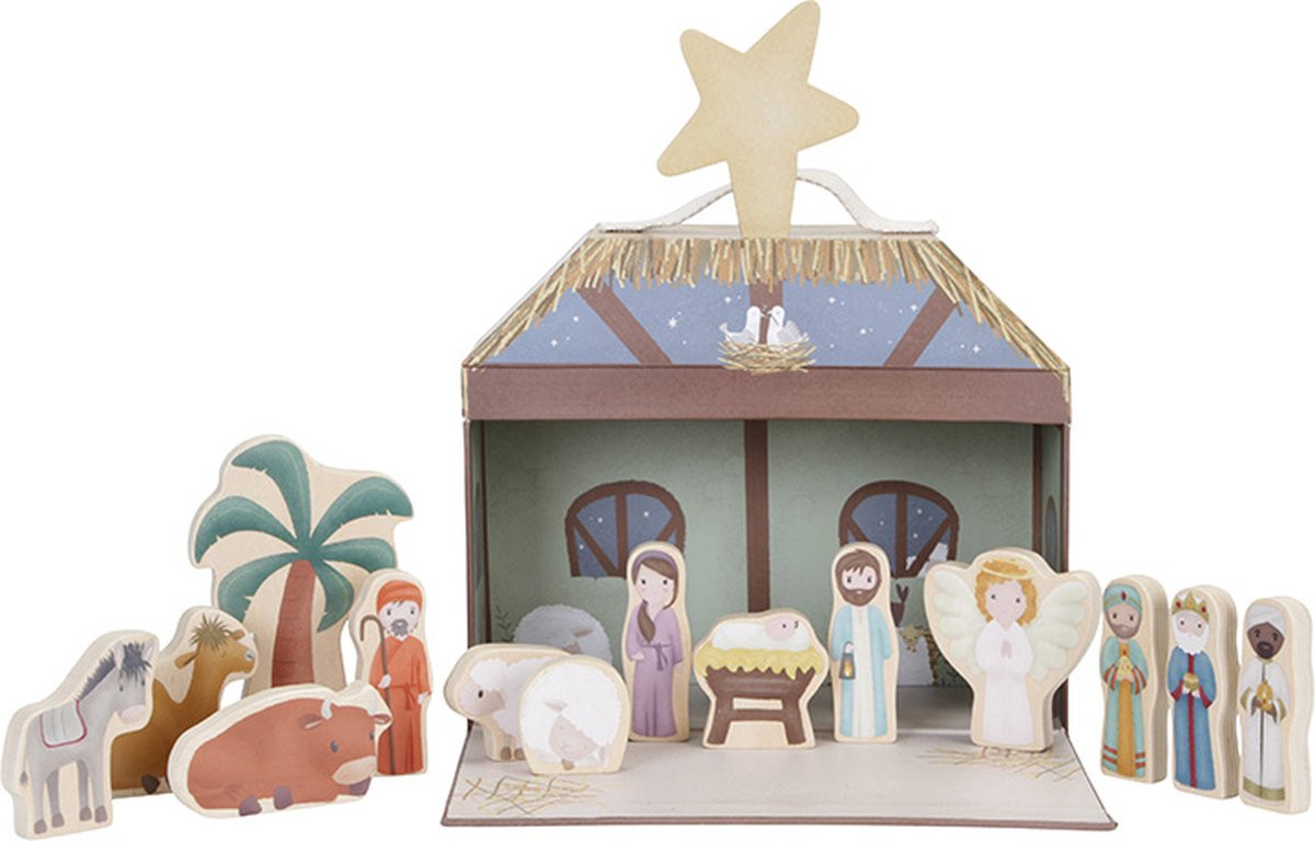 Little Dutch Speelkoffer Kerststal