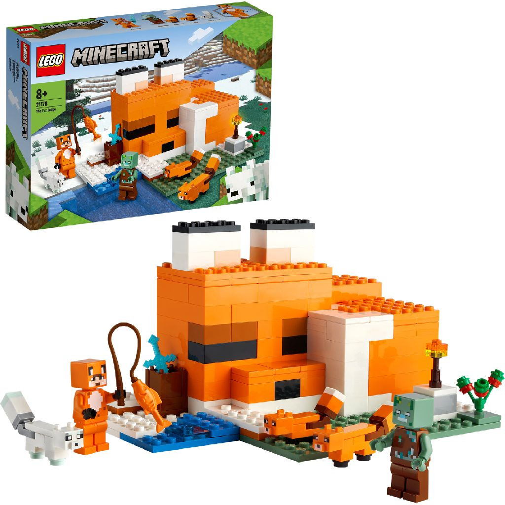 21178 LEGO Minecraft De Vossenhut