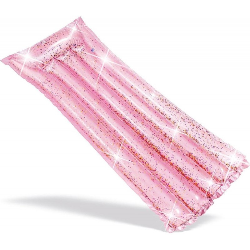 Intex Luchtbed Glitter - 170 cm - Roze