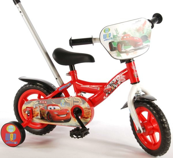 Disney Cars - 10 Inch - Rood - Kinderfiets