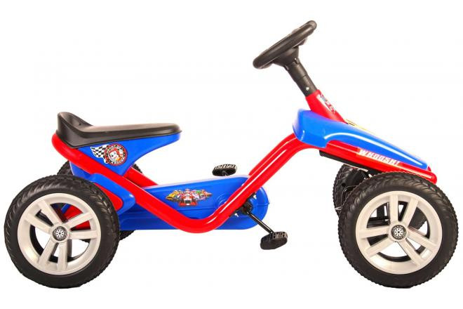 Paw Patrol Mini Go Kart - Skelter - 90 x 47 x 52 cm - Blauw Rood
