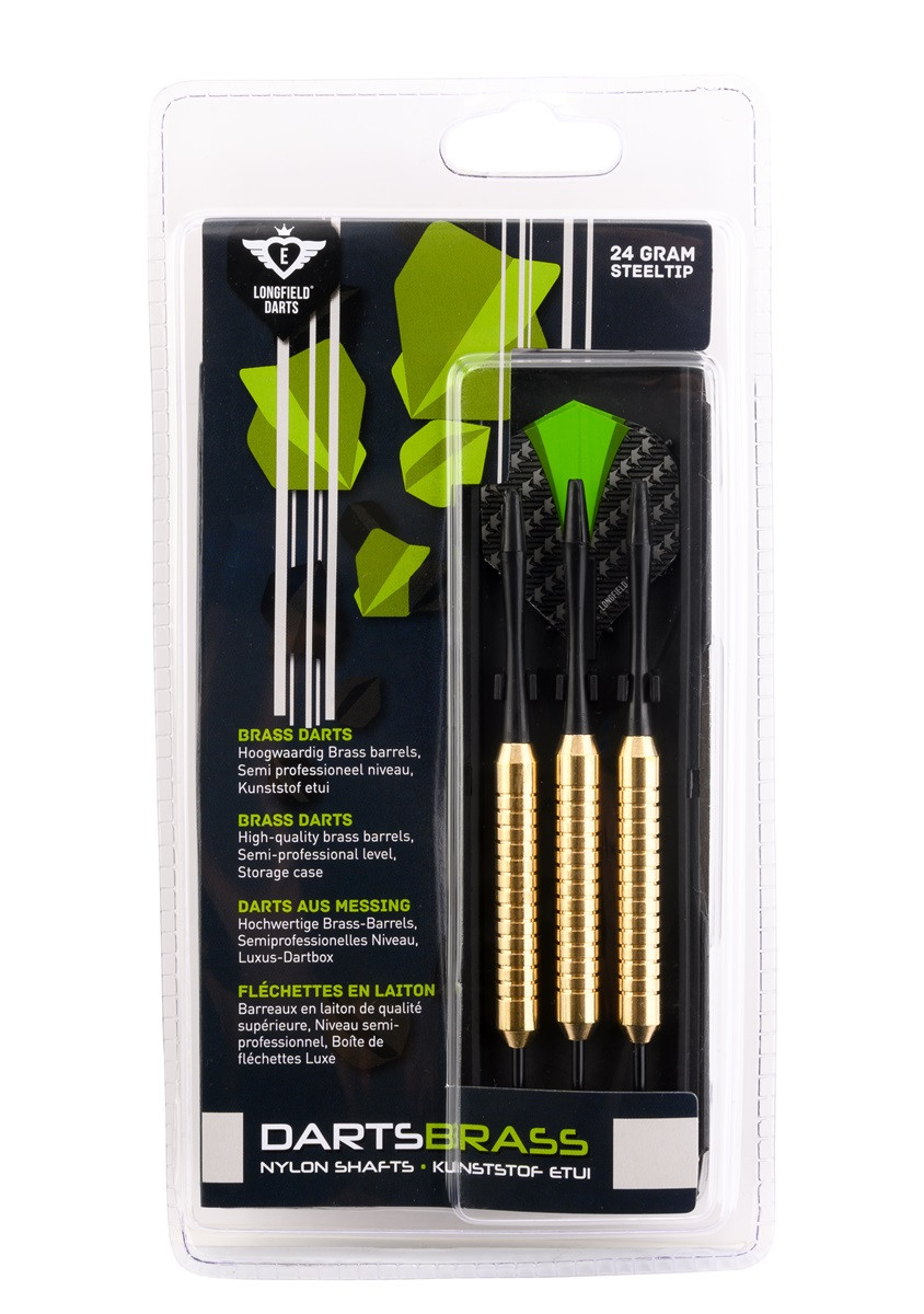 Longfield Darts Dartpijlen Brass Blister 21 Gram