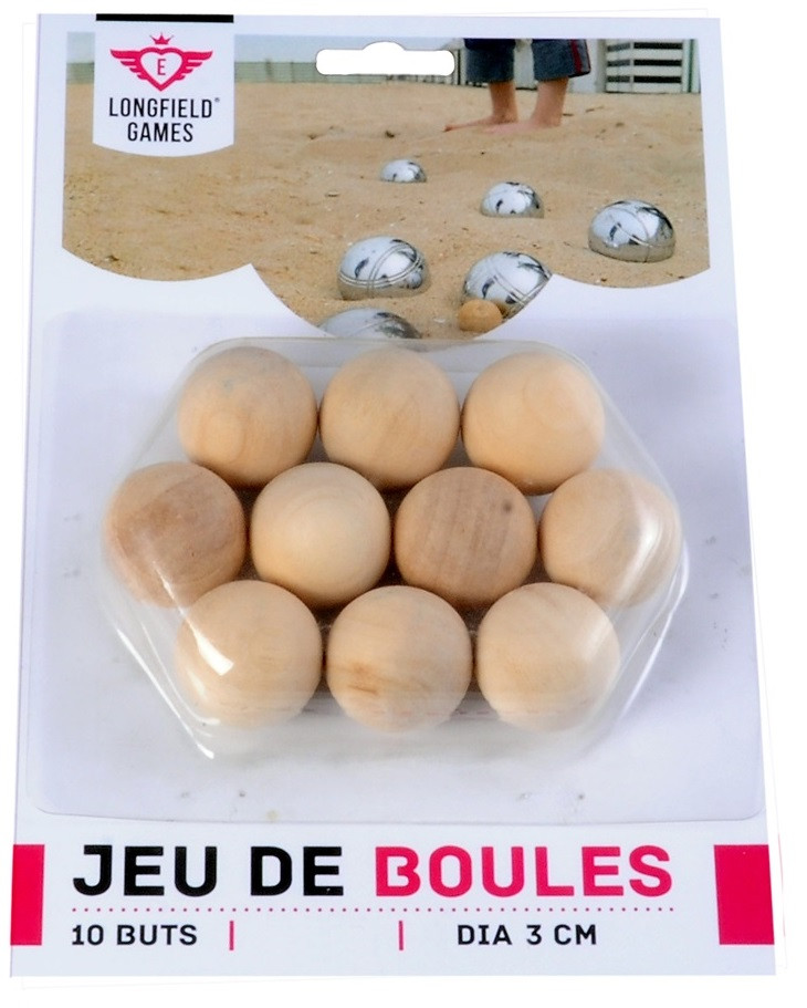 Buts 10x - Hout - 30 mm