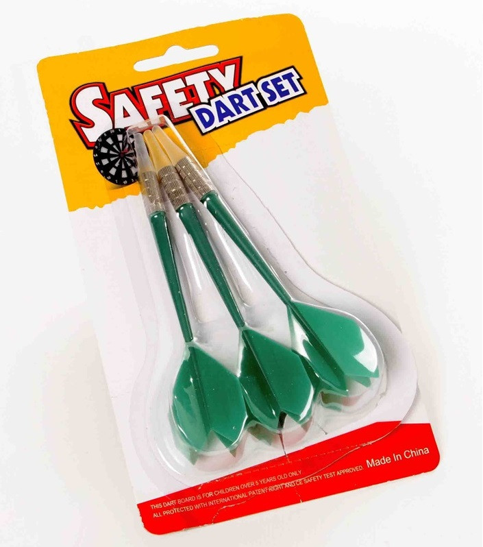 Safety Dart Set - 3 Stuks - Groen