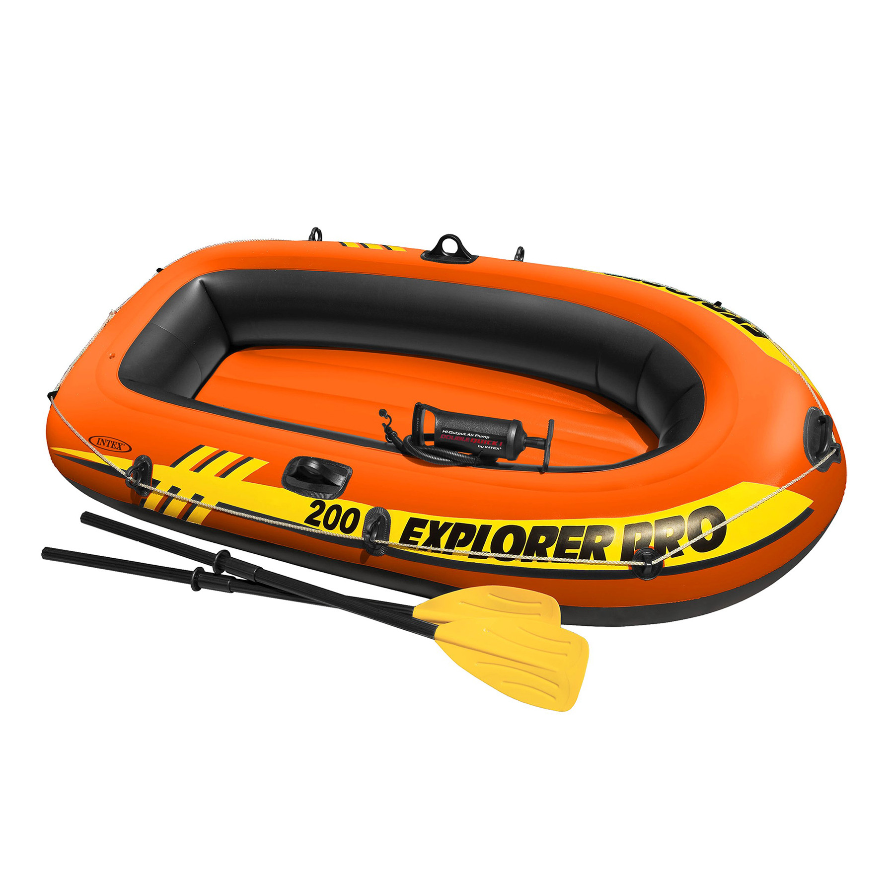 Intex Opblaasboot Explorer Pro 200 - met Peddels en Pomp - 196 cm