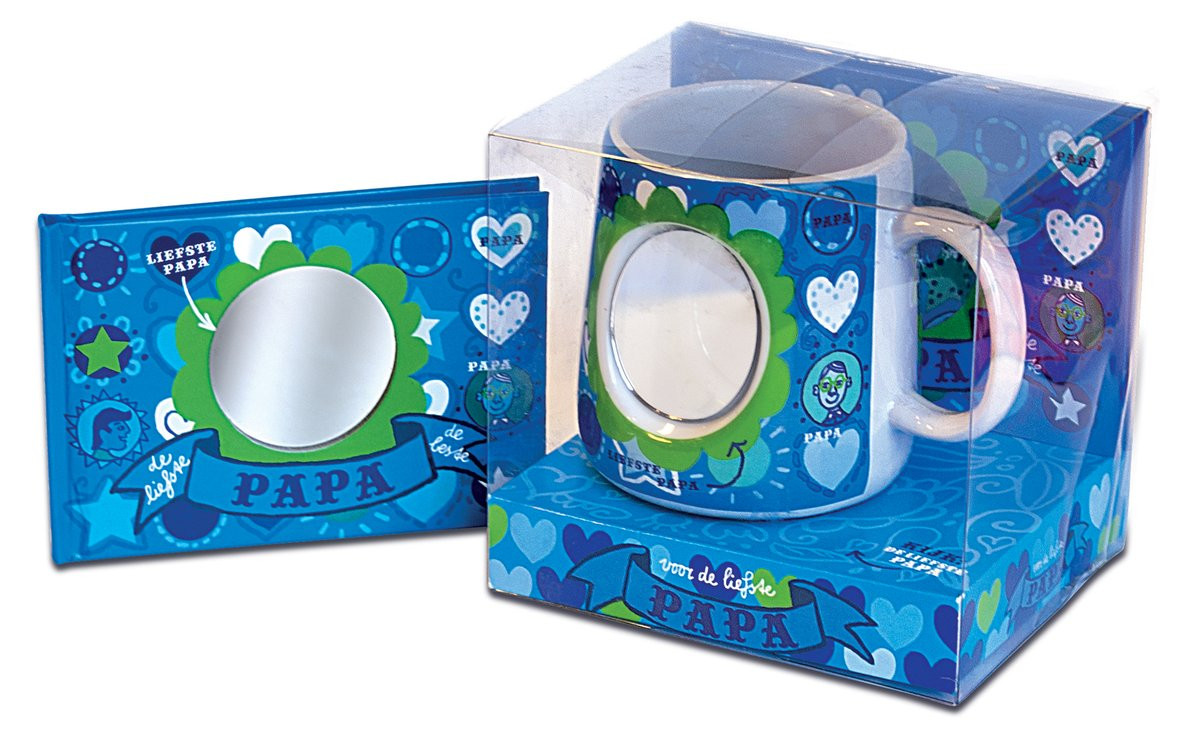 Mok + Boekje,Voor de liefste papa