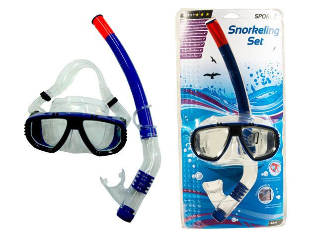 SportX Snorkelset Duikset Sport - Adult - Prijs per Stuk