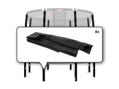 BERG Trampoline Veiligheidsnet - Safety Net Deluxe - Paalhoezen - 8 Stuks