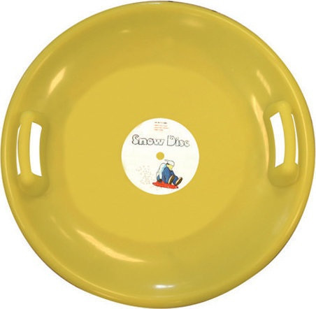 RESTART Slee - Slede - Glijschotel - Geel - Plastic Slede