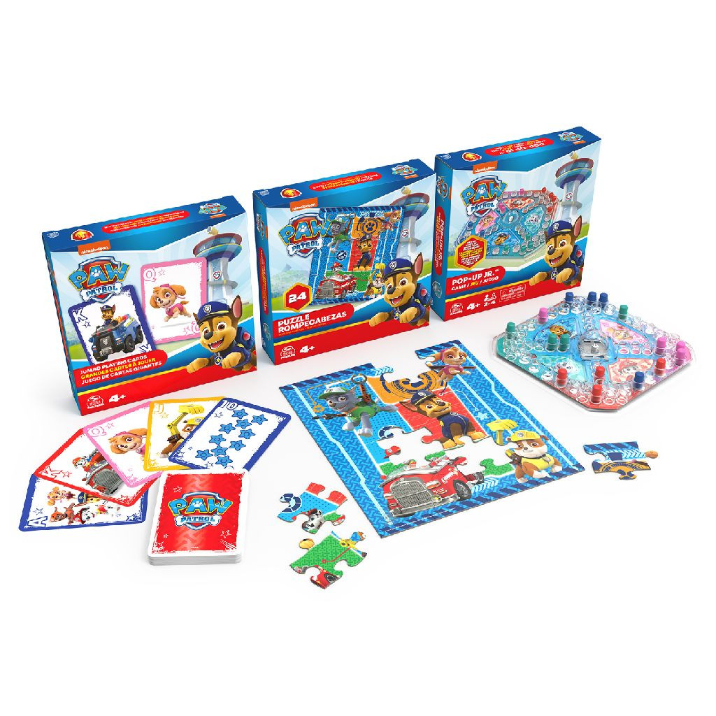 Paw Patrol 3-in-1 spellenset