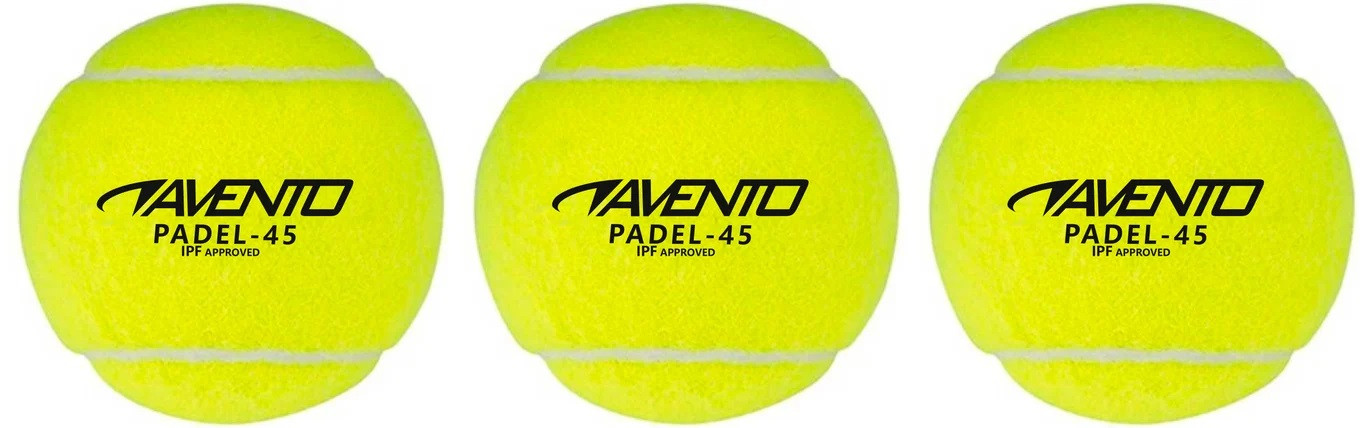 Avento Padel Ballen in Koker - Set van 3